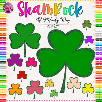Preview of Shamrocks | St Patrick's Day | Clip Art