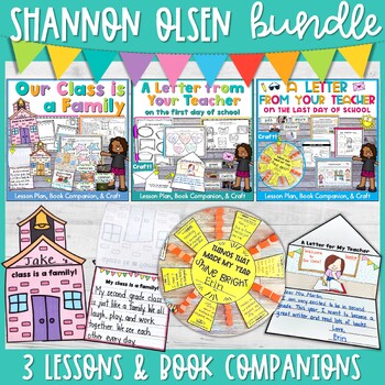 Preview of Shannon Olsen Read Aloud Lesson Plan BUNDLE