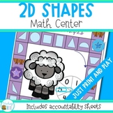 2D Shapes Math Center