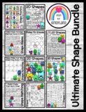 Shape Activities - Crafts, Posters, Booklets, Coloring, Fi