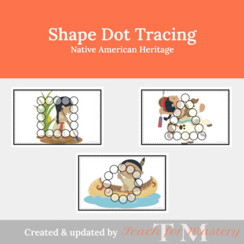 Preview of Shape Activities Preschool: Native American Heritage