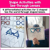 Shape Activities with See-Through Lenses
