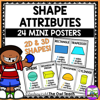 Preview of Shape Attribute Posters