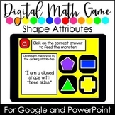 Shape Attributes for GOOGLE Classroom Distance Learning