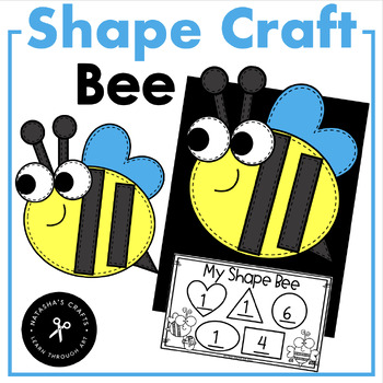 Preview of Shape Bee Craft