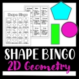 Shape Bingo: 2D Geometry
