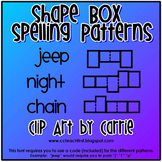 Shape Box Spelling Patterns Font