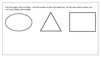 Preview of Shape Bundle Oval, Triangle, Rectangle