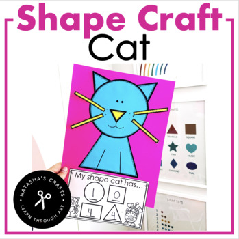 Preview of Shape Cat Craft