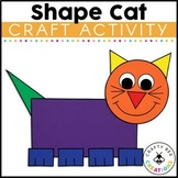 Shape Animal Craft | Cat Craft | Shape Activities | 2D Shapes