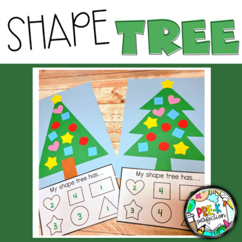 Shape Christmas Tree by Pre-K Perfection | TPT