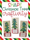 Shape Christmas Tree Craftivity