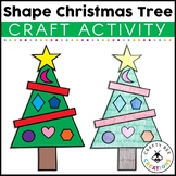 Christmas Tree Craft | Shape Christmas Tree Craft | Christ