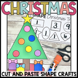 Shape Christmas tree craft | Christmas shape craft | Winte