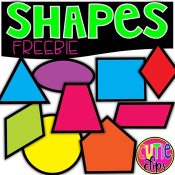 Preview of Shape Clipart FREEBIE