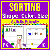 Sorting Activities - Sorting Shapes - Sort by Attributes C