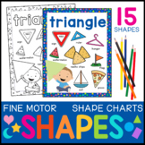 Shape Charts & Coloring Pages