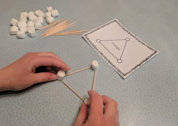 Preview of Shape Construction with Marshmallows and Toothpicks