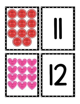 Shape Counting Cards by Mrs.Ahrens | TPT