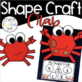 Preview of Shape Crab Craft