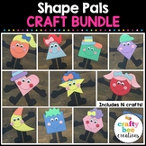 Shape Craft Bundle | Shape Activities | 2D Shapes | Shape 