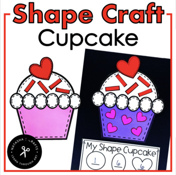 Preview of Shape Cupcake Craft