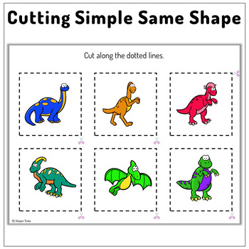 Color, Cut, & Create Dinosaurs: Scissor Activity Book for Kids – Hammer and  Jacks