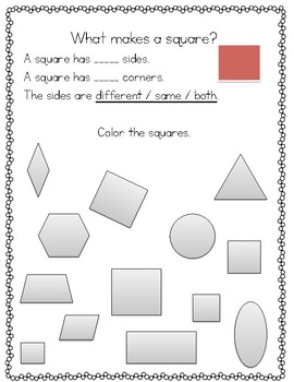 shape homework