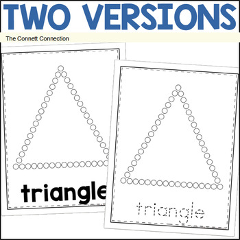 2D Shapes Dot Painting Mats by The Connett Connection | TPT