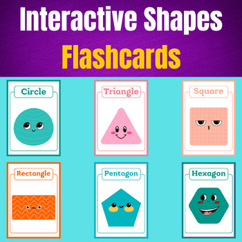 Preview of Shape Explorer: Interactive Shapes Flashcards.