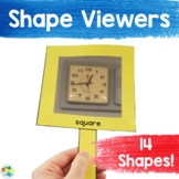 Shape Finders Magnifying Glass - Shape Viewer Activity