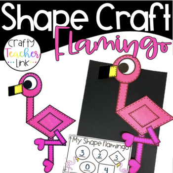 Preview of Shape Flamingo Craft