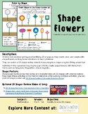 Shape Flower Activities