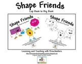 Shape Friends Lap Book to Big Book