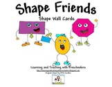 Shape Friends Wall Cards