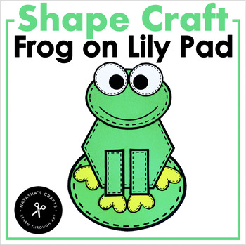 Preview of Shape Frog on Lily Pad Craft