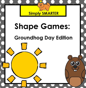 Preview of SMARTBOARD Shape Games:  Groundhog Day Edition