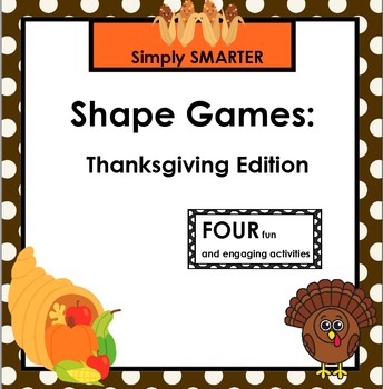 Preview of SMARTBOARD Shape Games:  Thanksgiving Edition