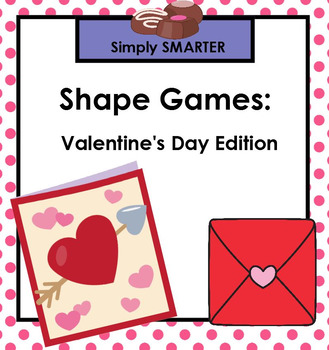 Preview of SMARTBOARD Shape Games:  Valentine's Day Edition
