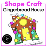 Shape Gingerbread House Craft