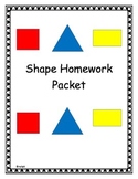 Shape Homework Packet