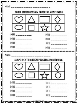 Preview of Shape Identification Assessment