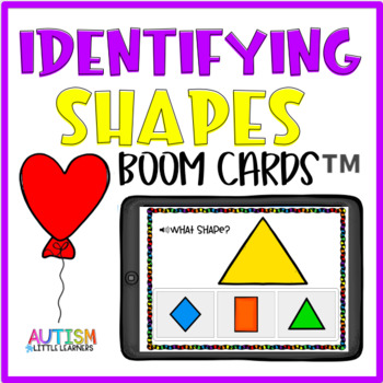 Preview of Shape Identification Boom Cards™ for Little Learners