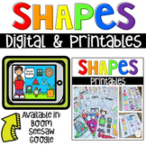 2D Shapes Worksheets & Activities | Shapes Unit | Shape Id