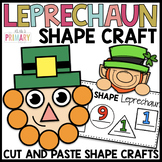 Shape Leprechaun craft | Leprechaun shape craft | Spring c
