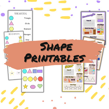 Preview of Shape Matching Activity