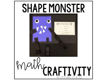 Preview of Shape Monster Craftivity