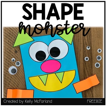 Preview of Shape Monster (FREEBIE)