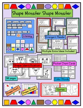 Preview of Shape Monster  Shape Monster