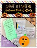 Shape-O-Lantern Halloween Math Craftivity